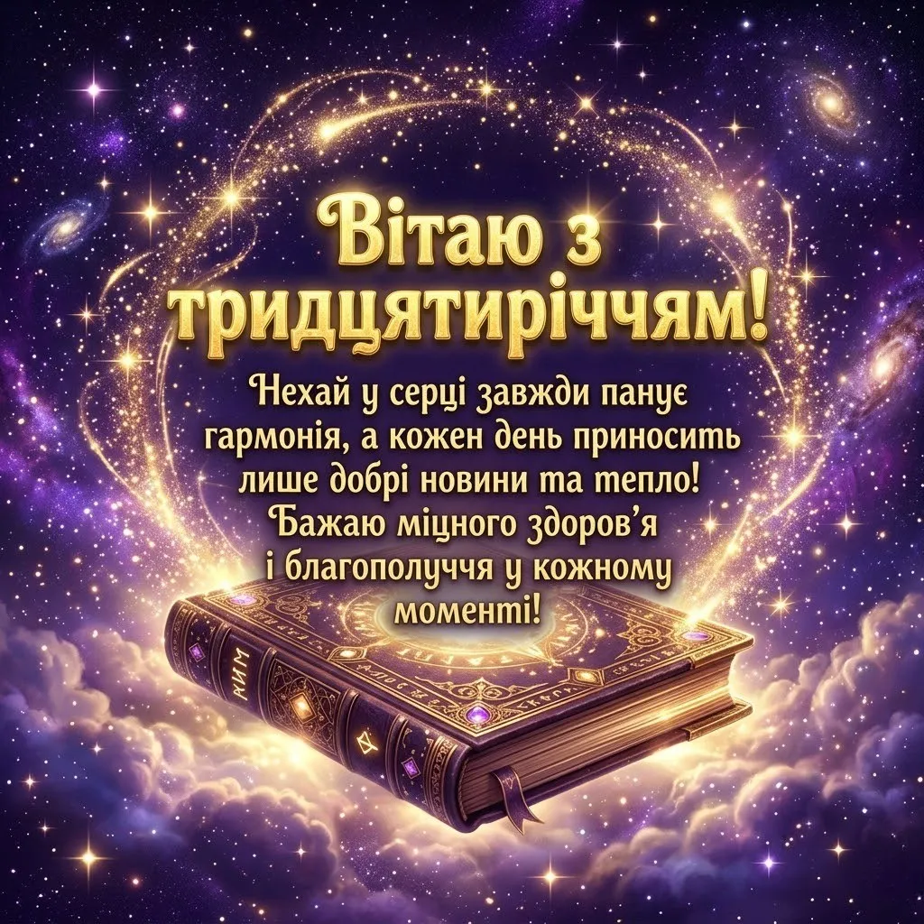 30 років — час розквіту: найкрасивіші привітання для дівчини