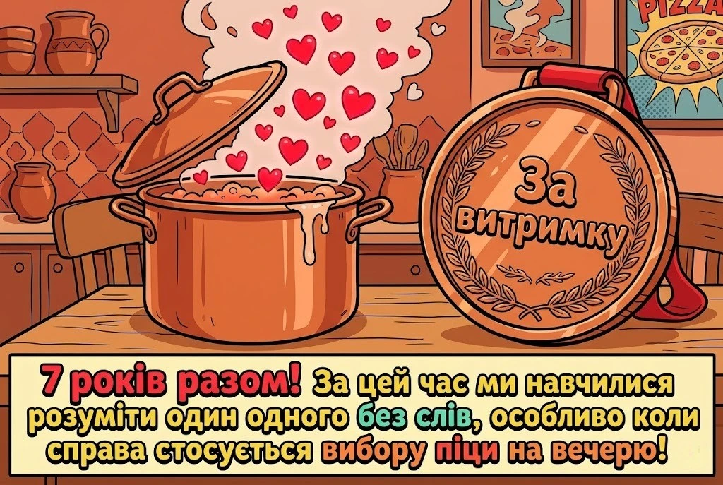 Мідна річниця шлюбу: найтепліші слова вдячності та картинки коханому