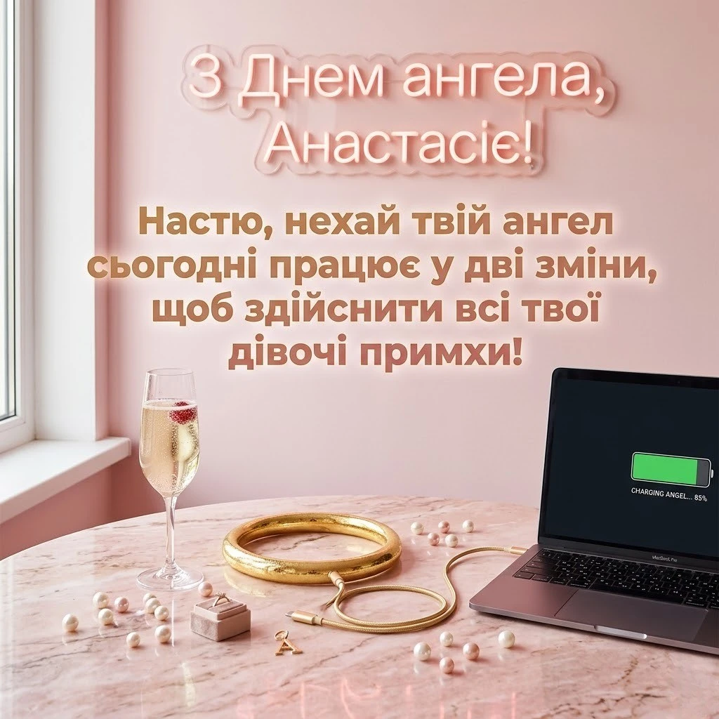 Красиві привітання з днем ангела Анастасії на будь-який смак