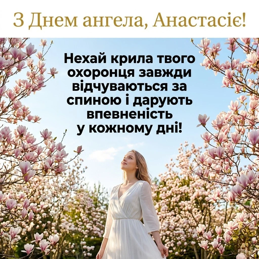 Красиві привітання з днем ангела Анастасії на будь-який смак