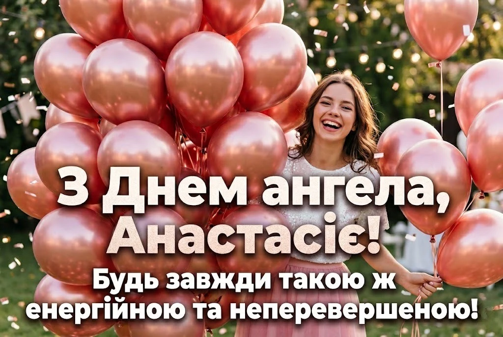 Красиві привітання з днем ангела Анастасії на будь-який смак
