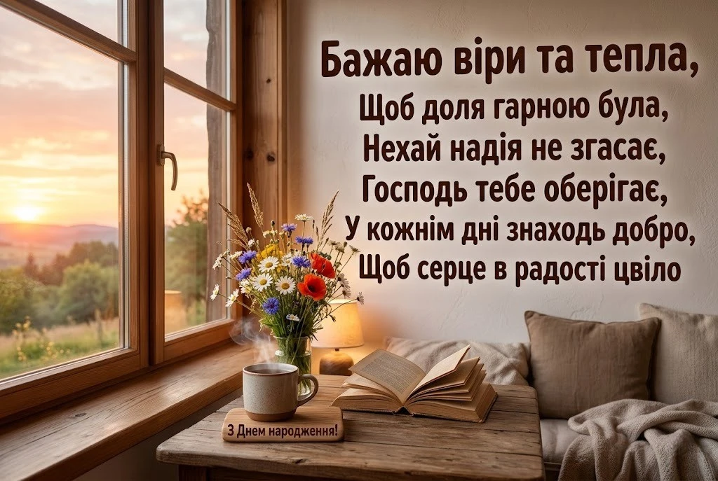 День народження як символ надії: збірка найтепліших привітань