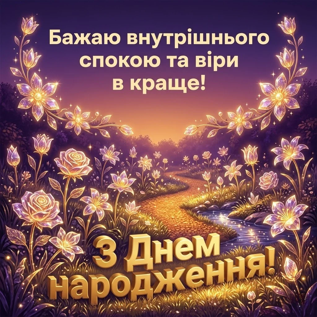 День народження як символ надії: збірка найтепліших привітань