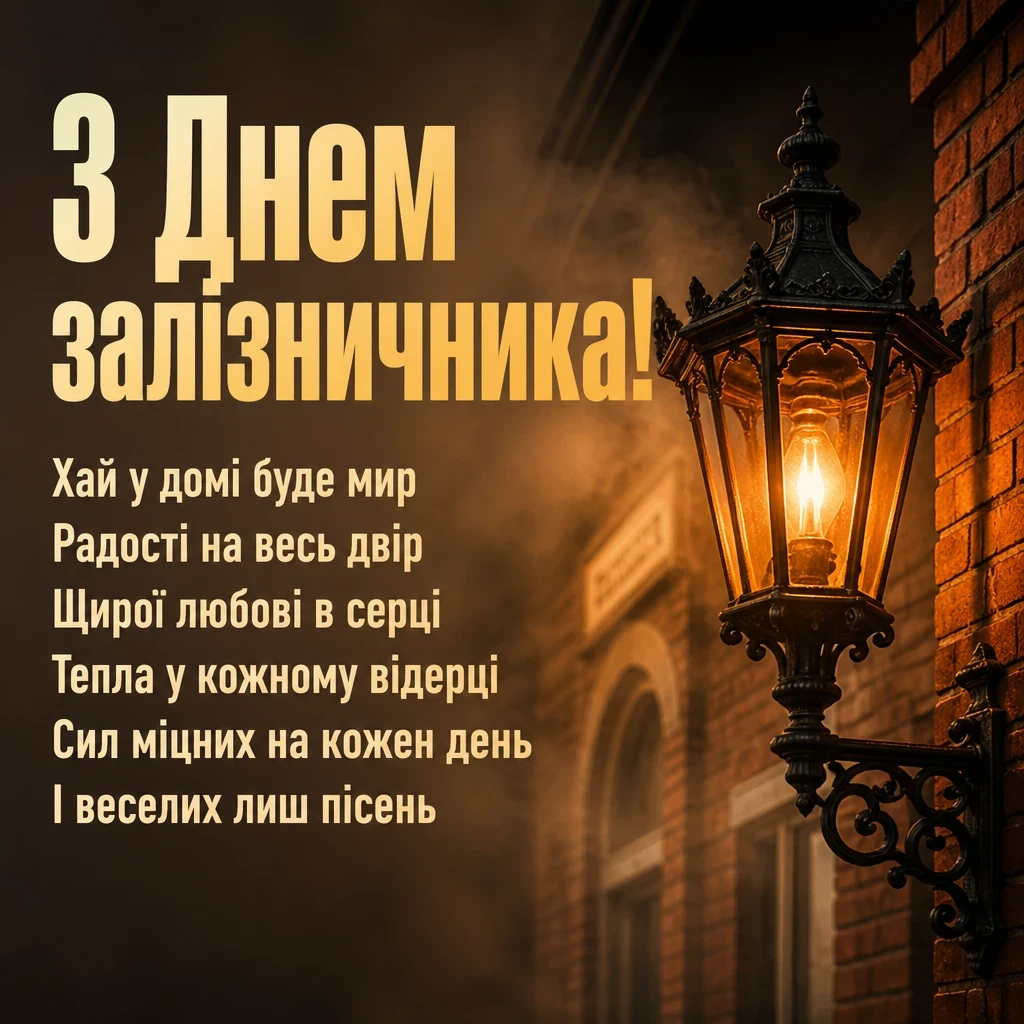 день залізничника привітання