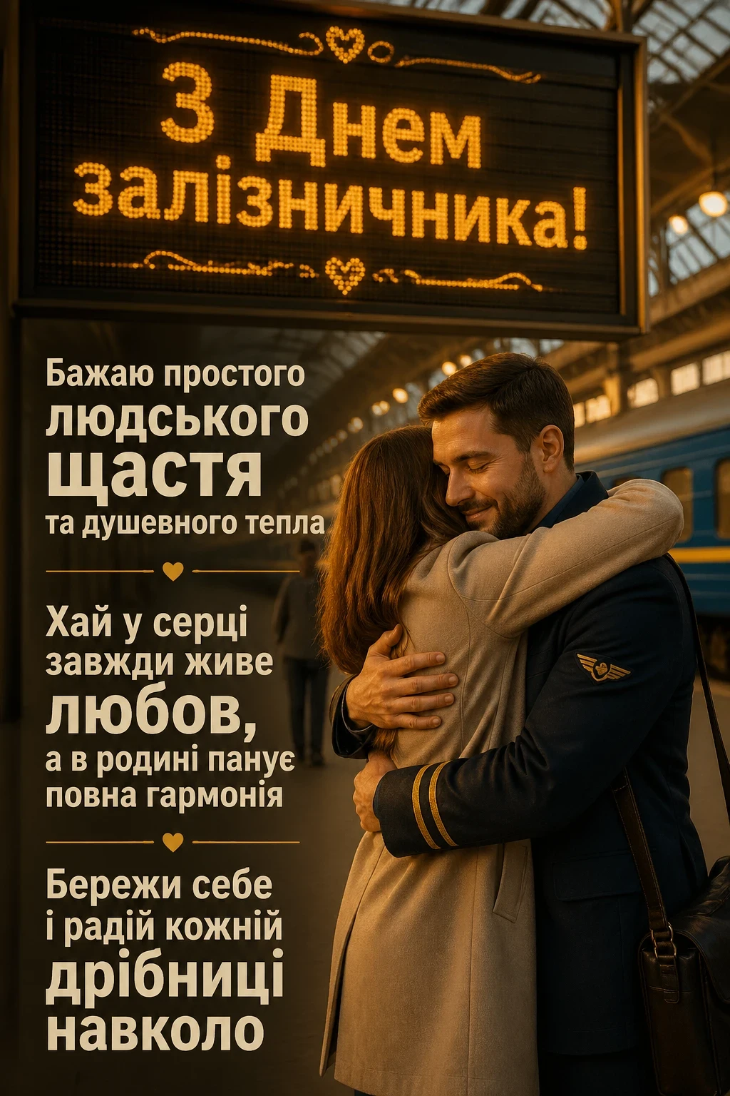 день залізничника привітання