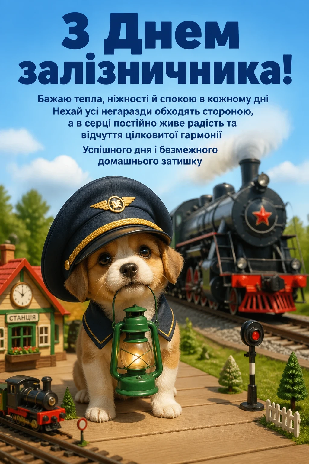 день залізничника привітання