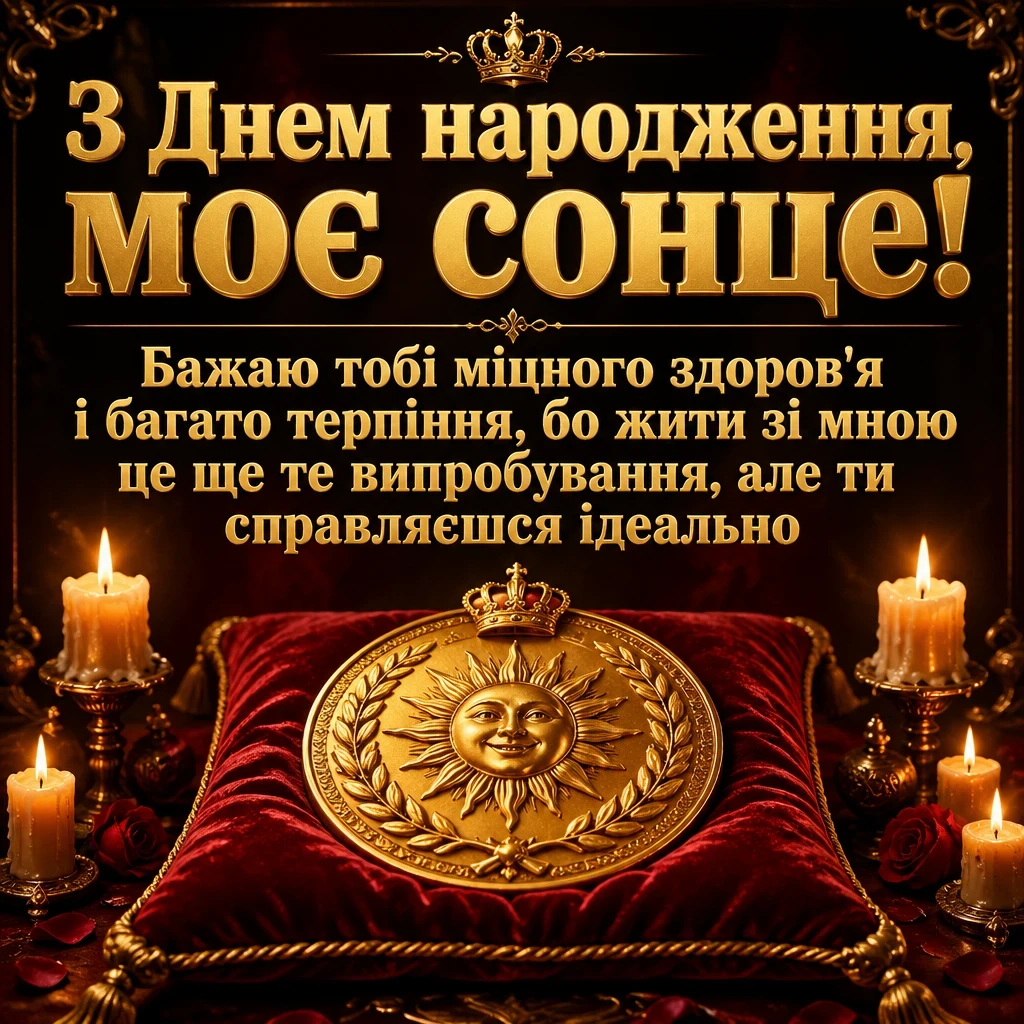 оригінальне привітання з днем народження коханому