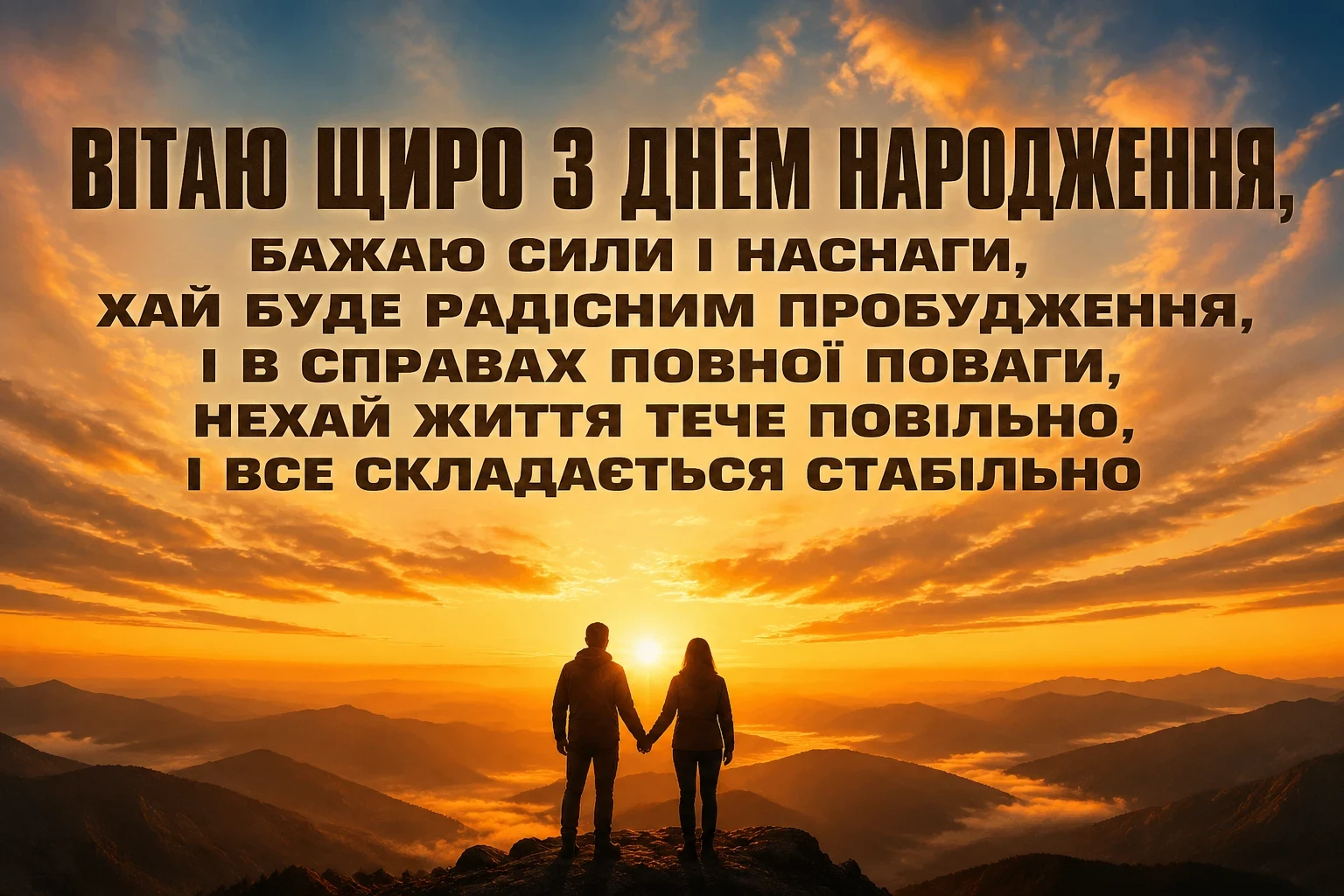 оригінальне привітання з днем народження коханому