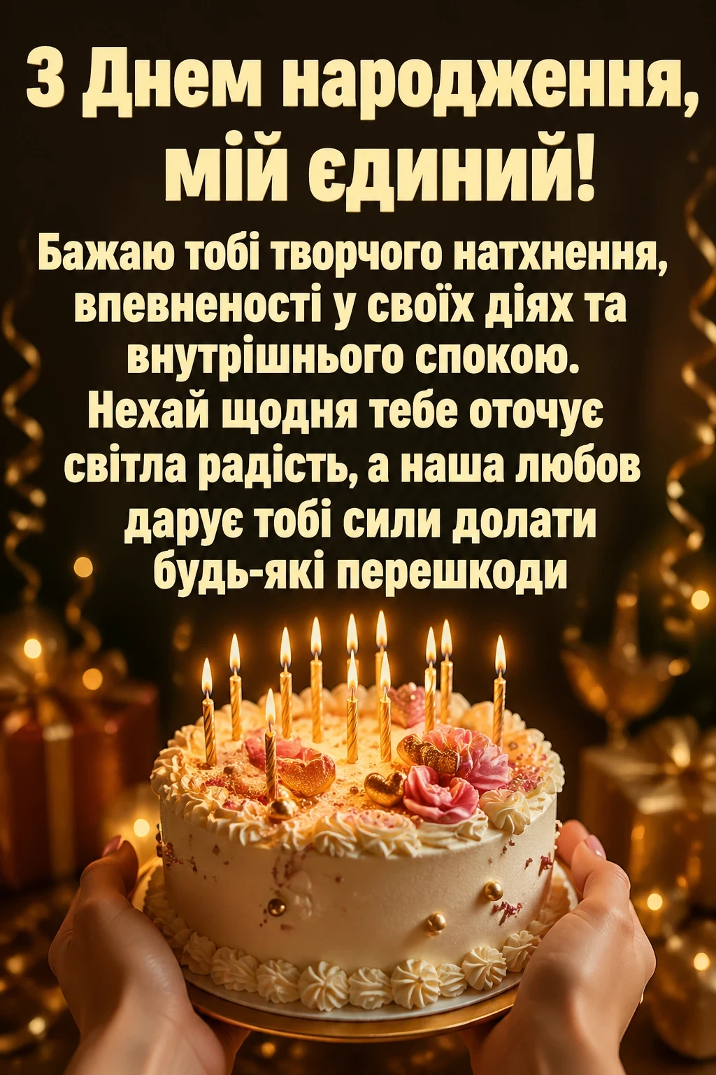 оригінальне привітання з днем народження коханому