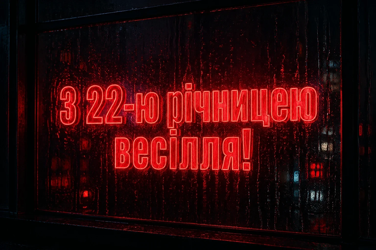 22 роки весілля привітання
