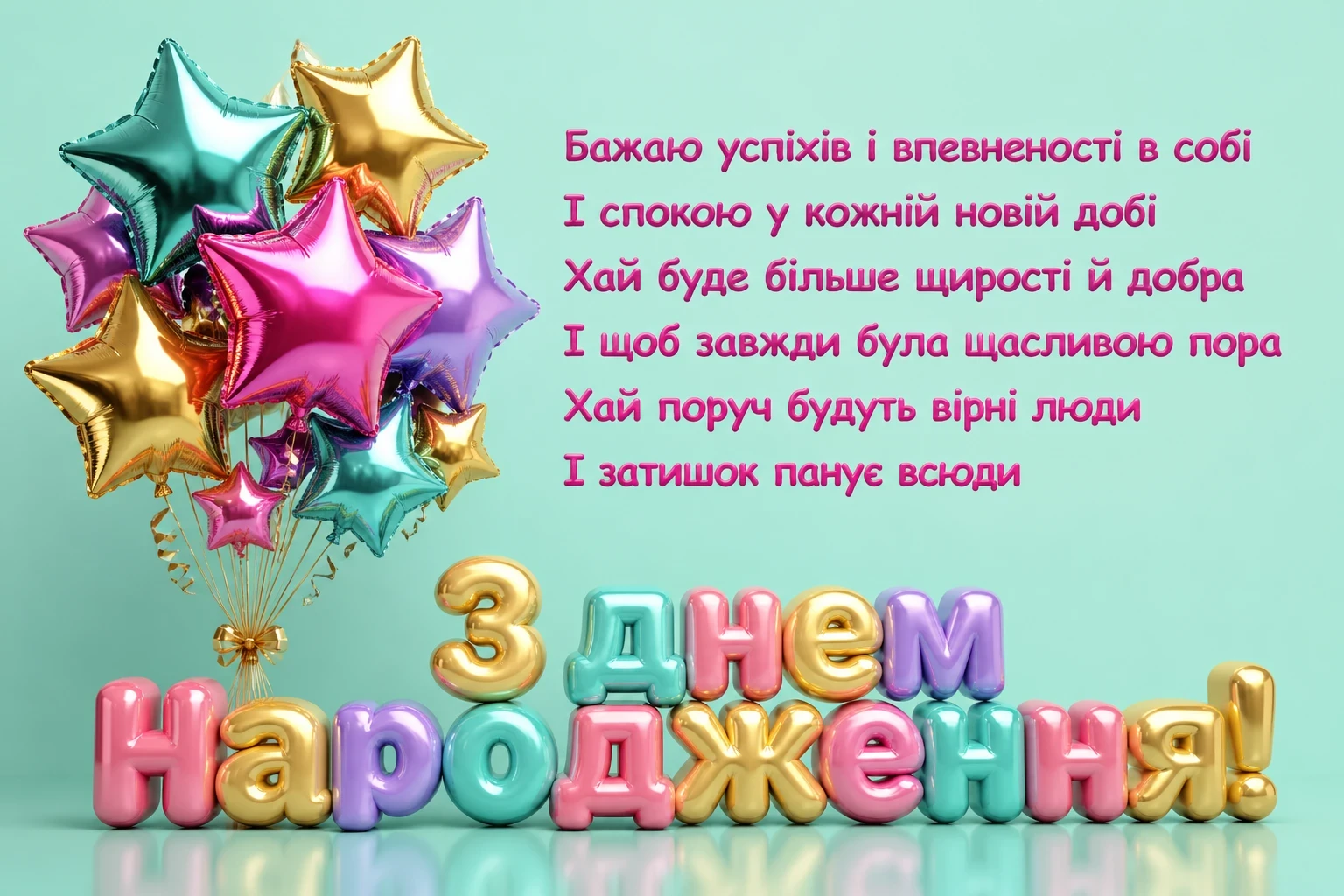 сучасні привітання з днем народження дівчині