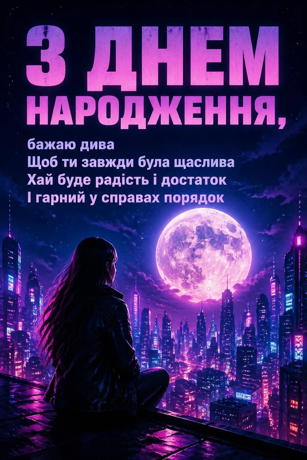 сучасні привітання з днем народження дівчині