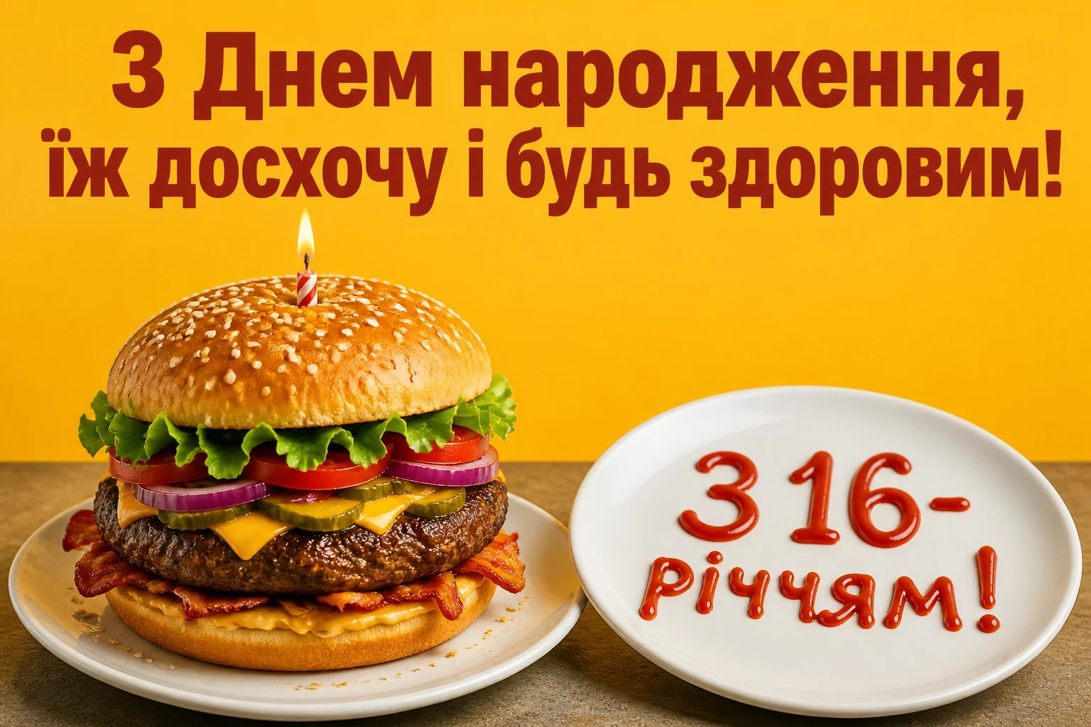 привітання з 16-річчям хлопця