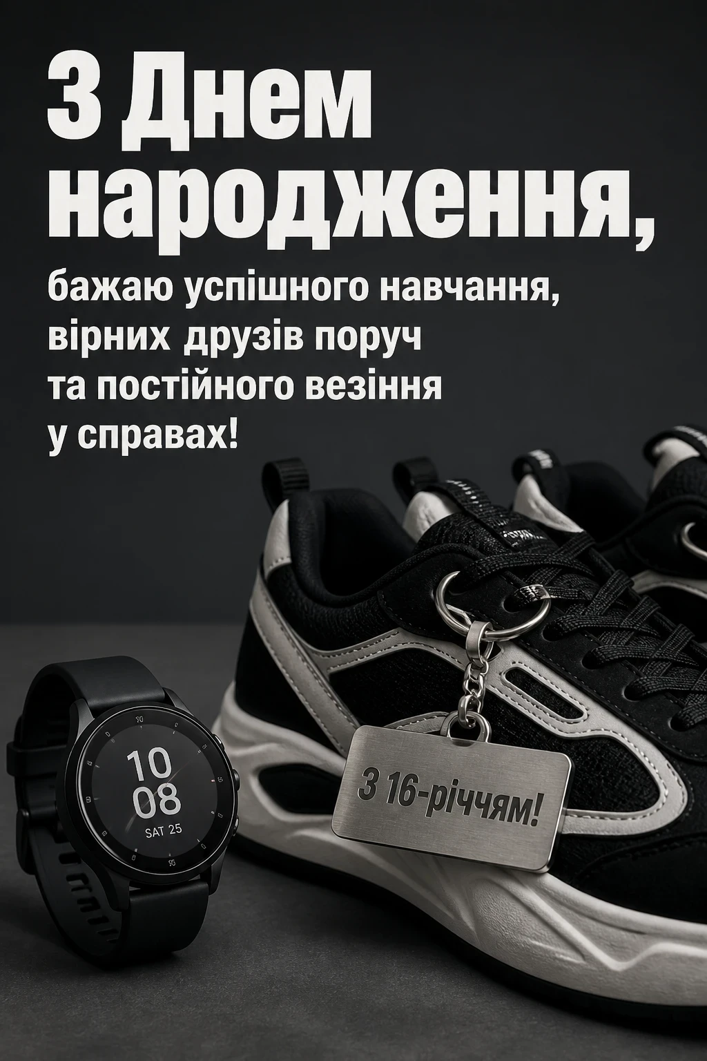 привітання з 16-річчям хлопця