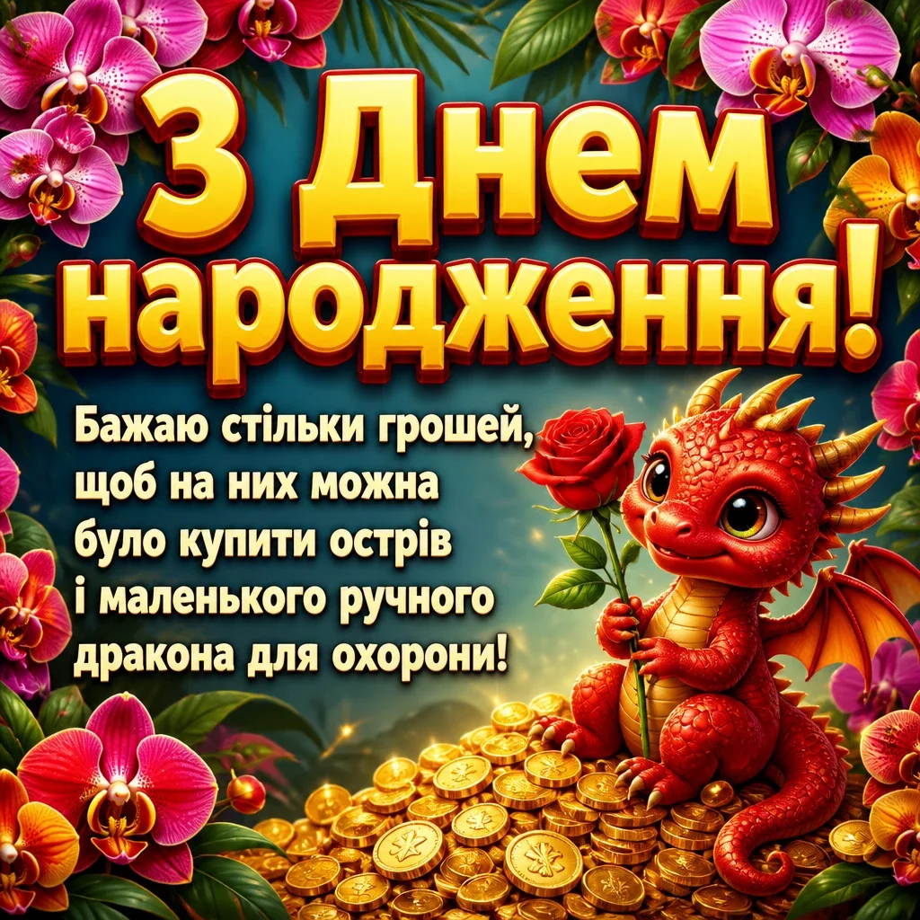 Привітання з днем народження для найкращої подруги з квітами в картинках