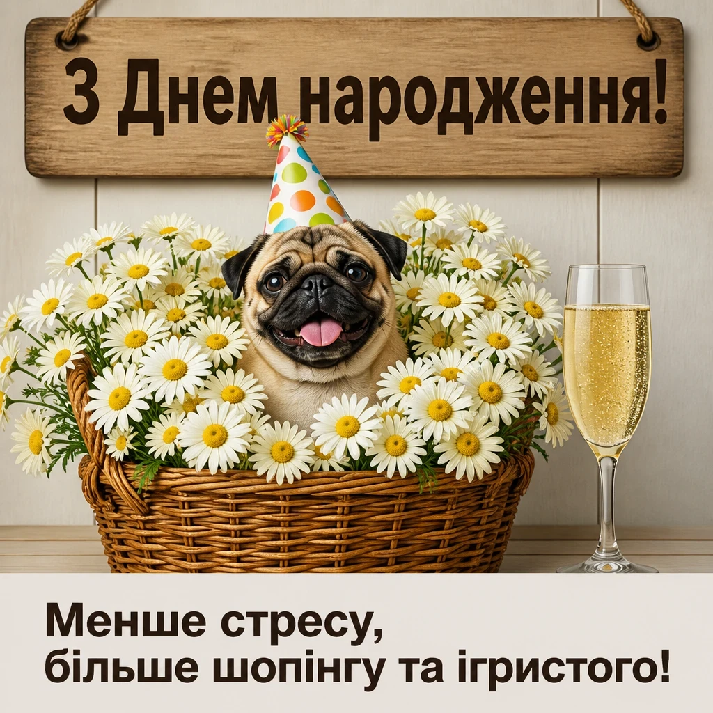 Привітання з днем народження для найкращої подруги з квітами в картинках