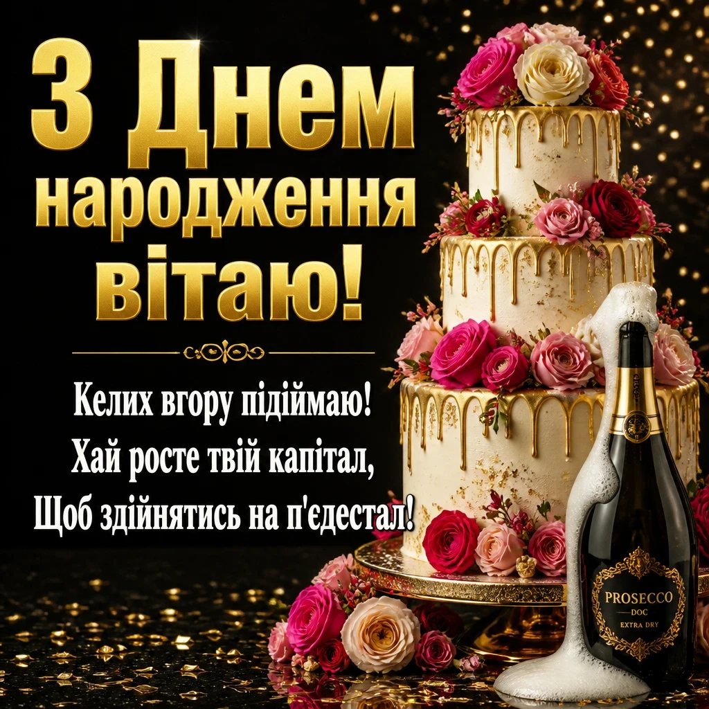 Привітання з днем народження для найкращої подруги з квітами в картинках