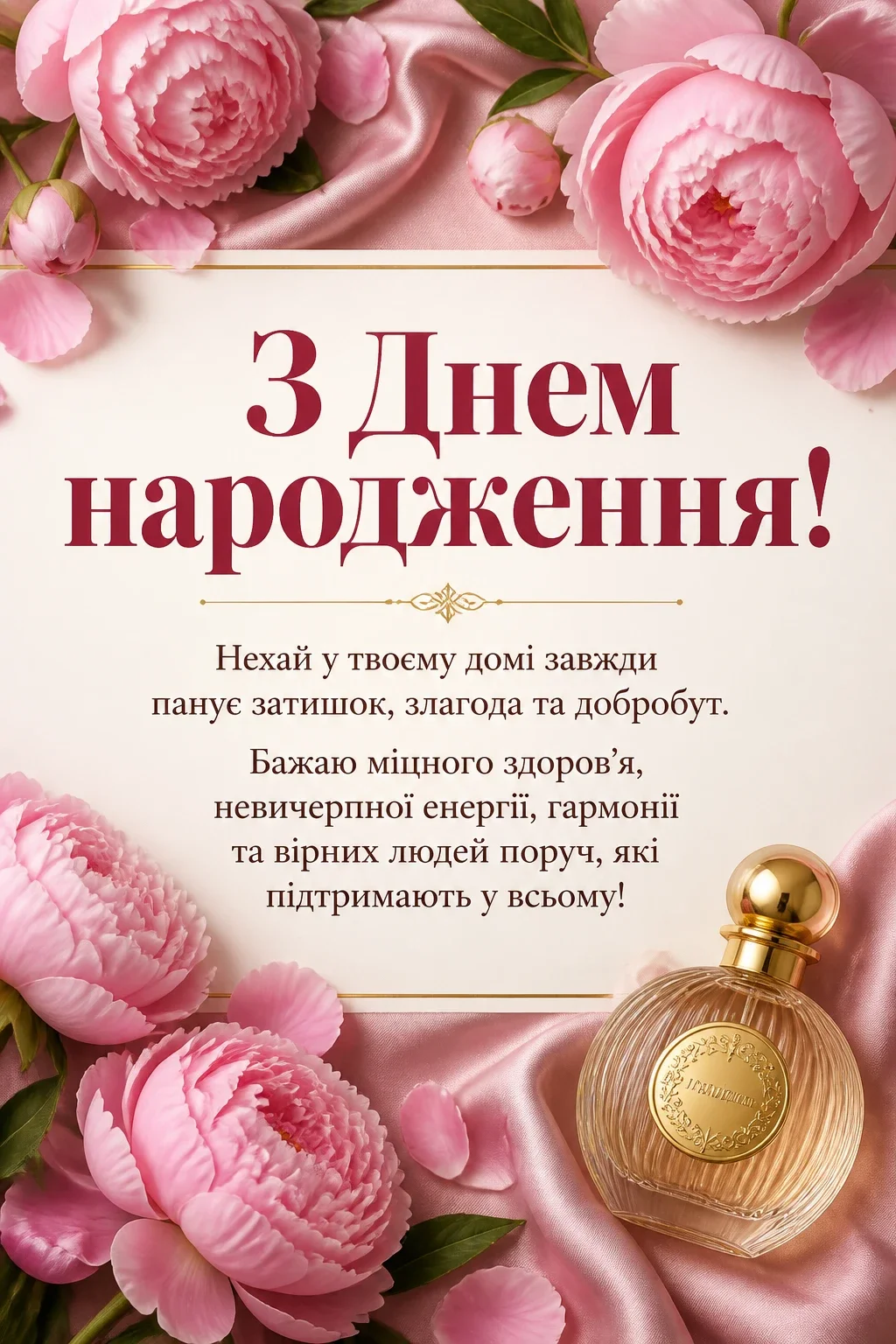 Привітання з днем народження для найкращої подруги з квітами в картинках