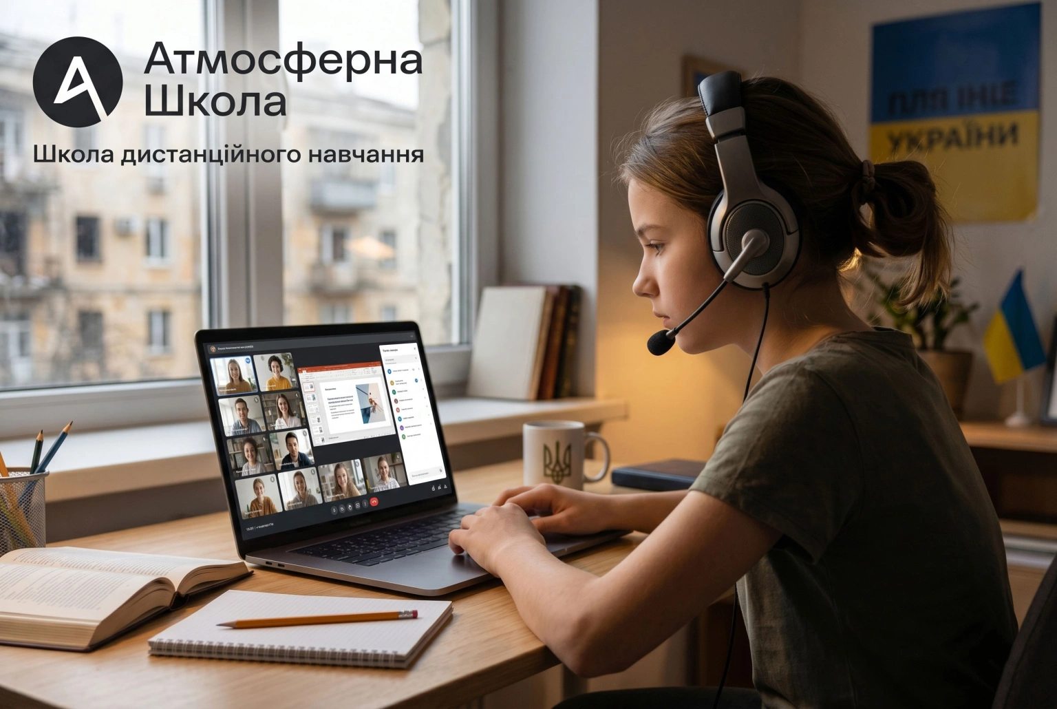 «Атмосферна школа»: як дистанційна освіта змінює уявлення про сучасне навчання в Україні «Атмосферна школа»: як дистанційна освіта змінює уявлення про сучасне навчання в Україні
