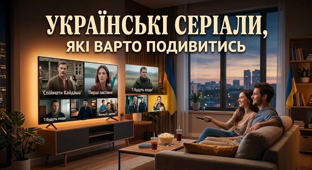Серіали з України, що затягують з першої серії Серіали з України що затягують з першої серії