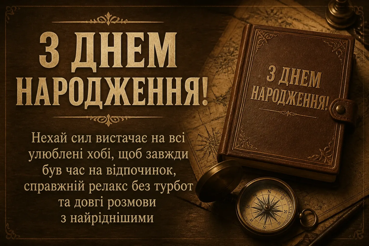 привітання мужчині з днем народження своїми словами
