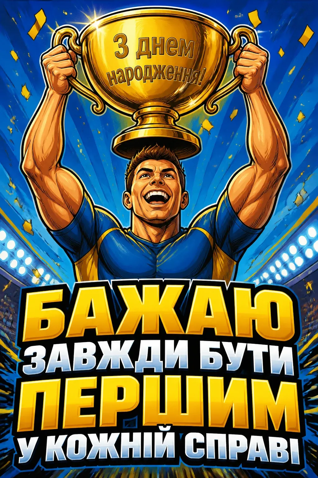 привітання мужчині з днем народження своїми словами