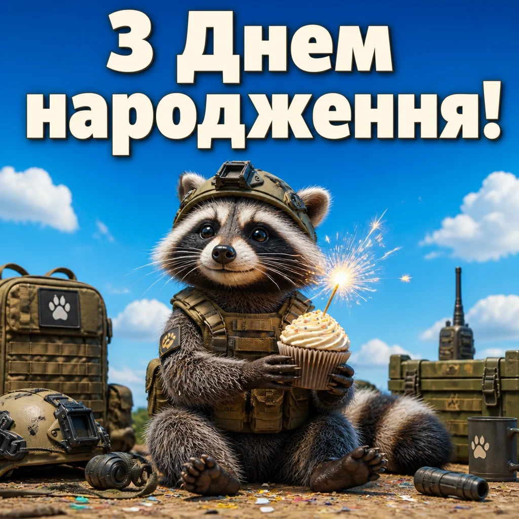 привітання з днем народження для воїна