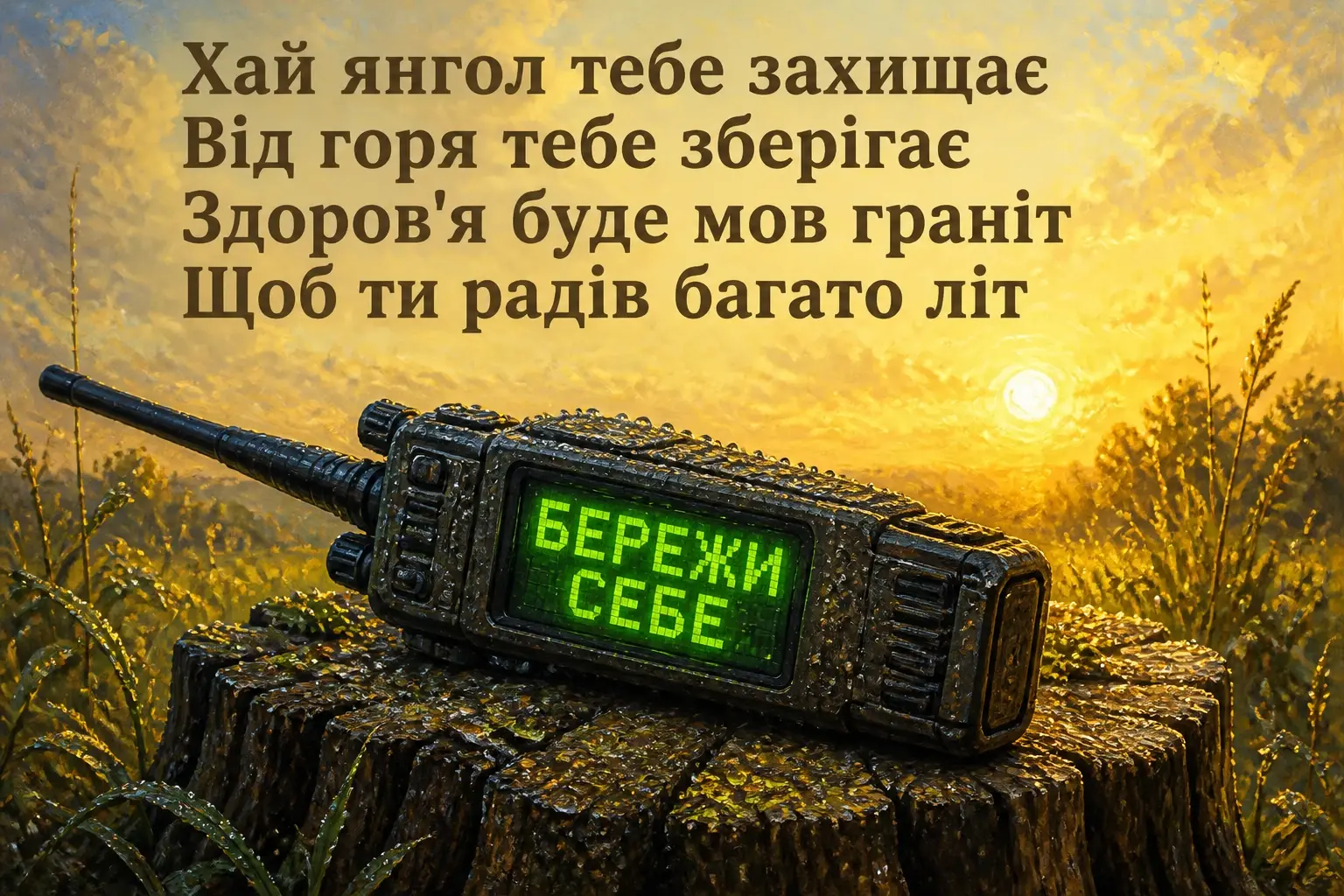 привітання з днем народження для воїна