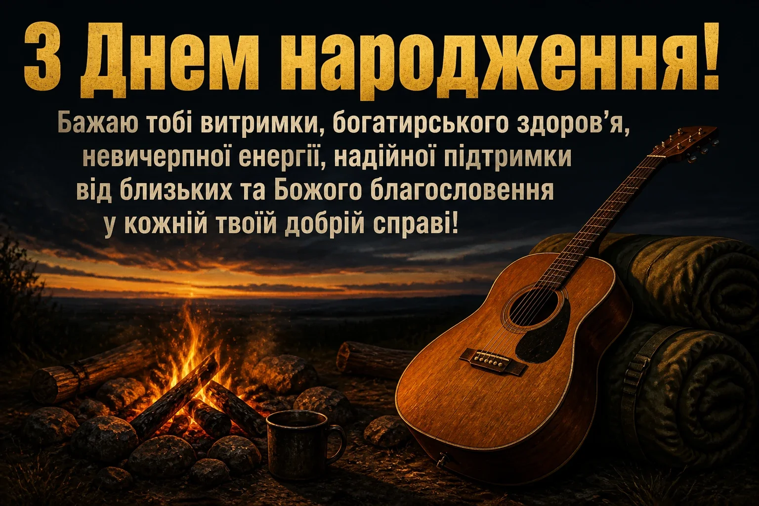 привітання з днем народження для воїна
