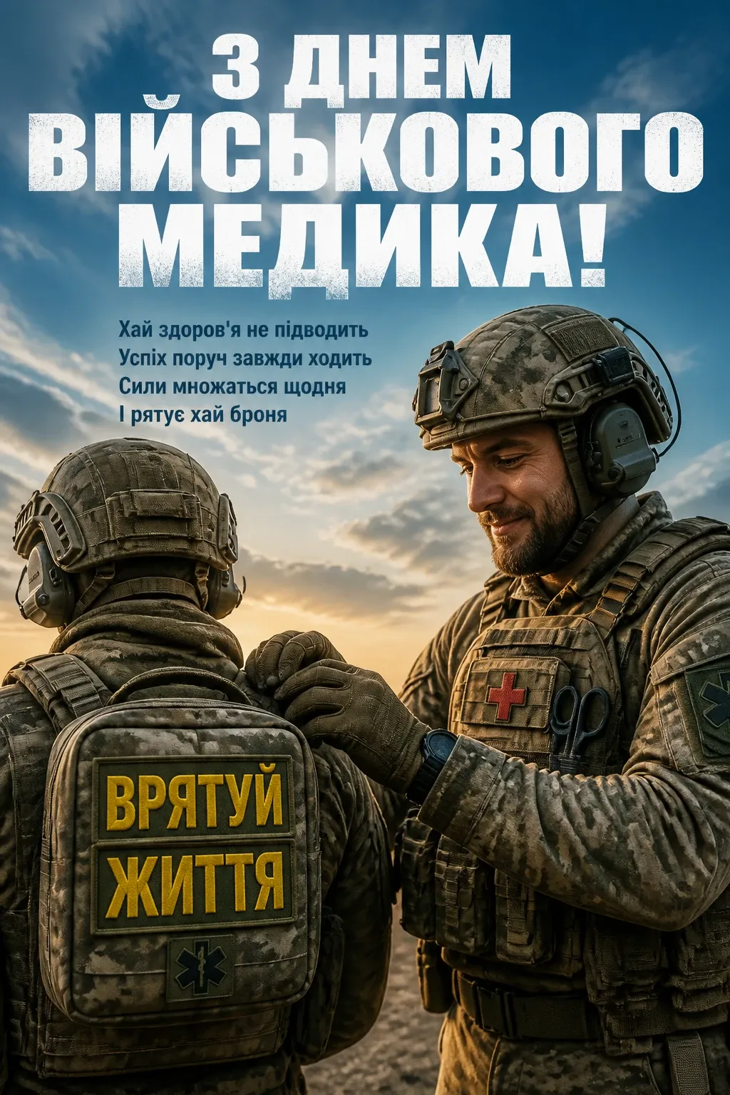 привітання з днем народження для воїна
