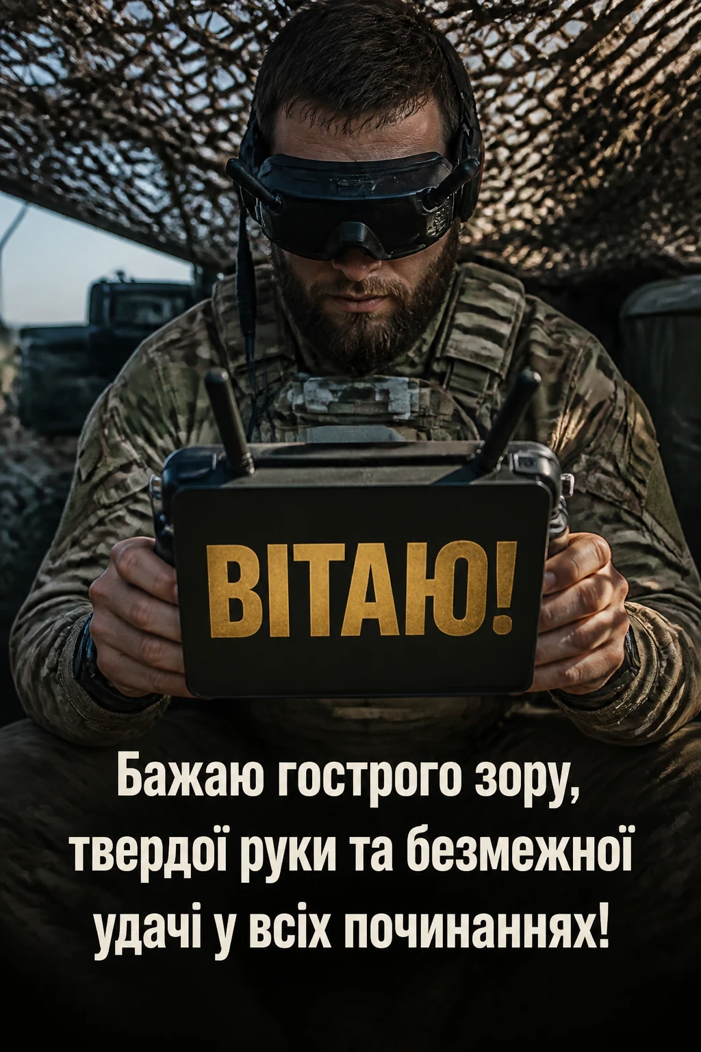 привітання з днем народження для воїна
