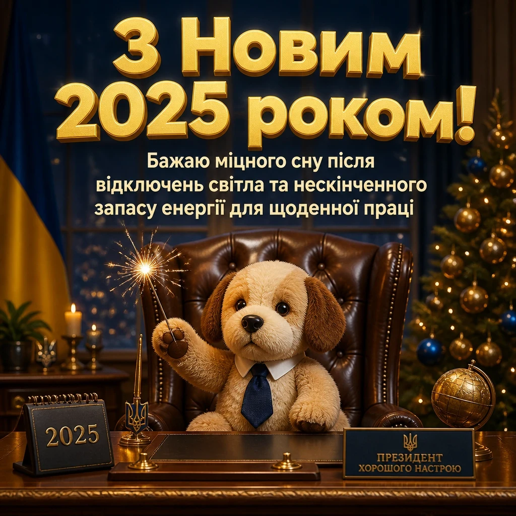 новорічне привітання президента украіни