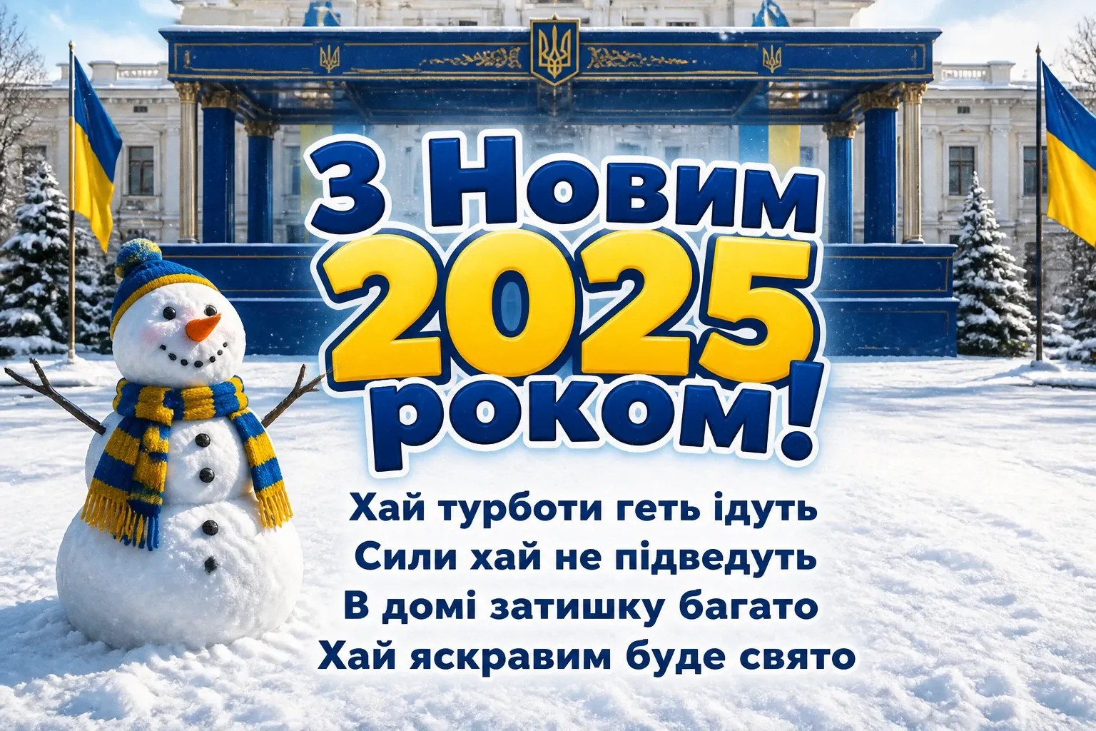 новорічне привітання президента украіни