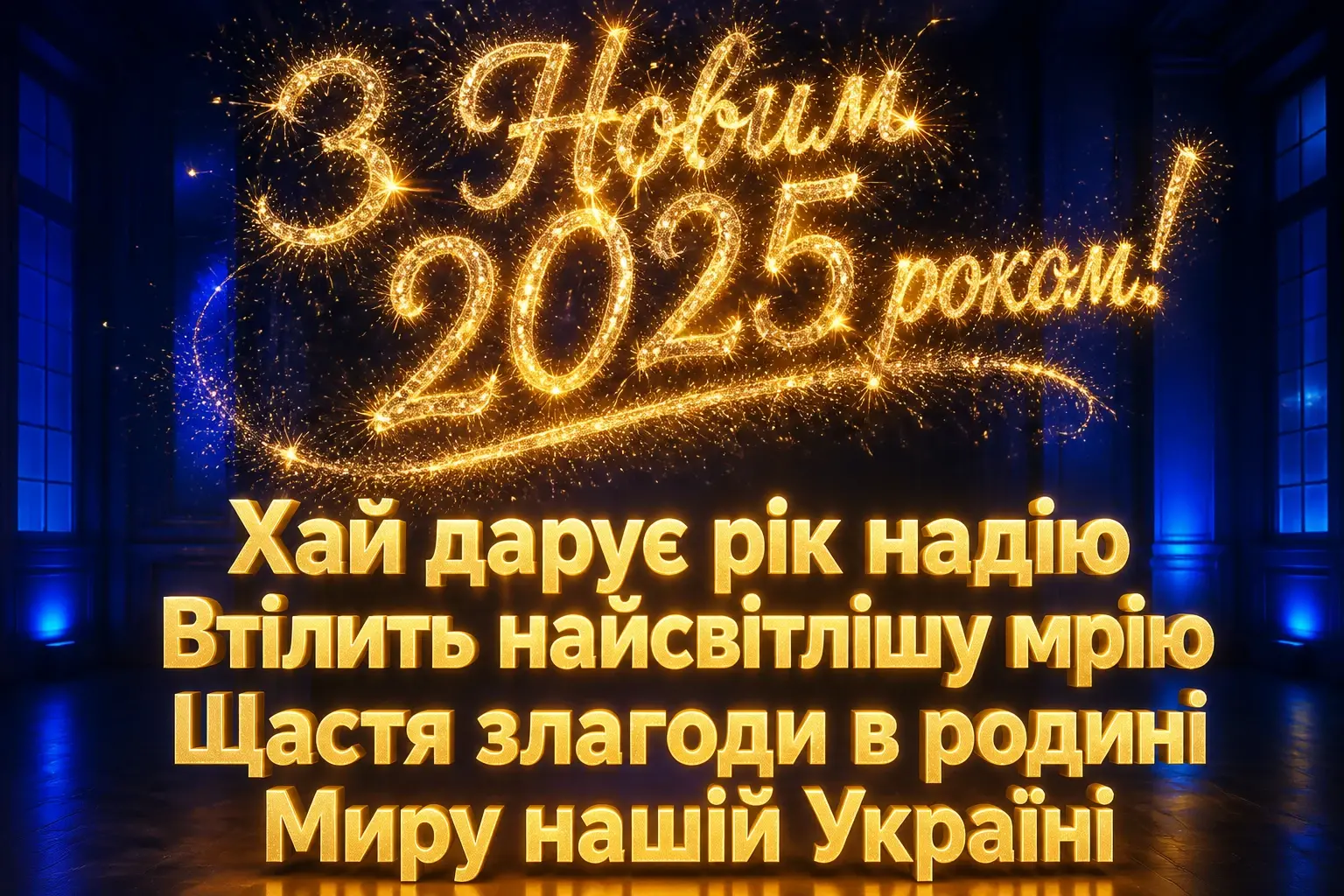 новорічне привітання президента украіни