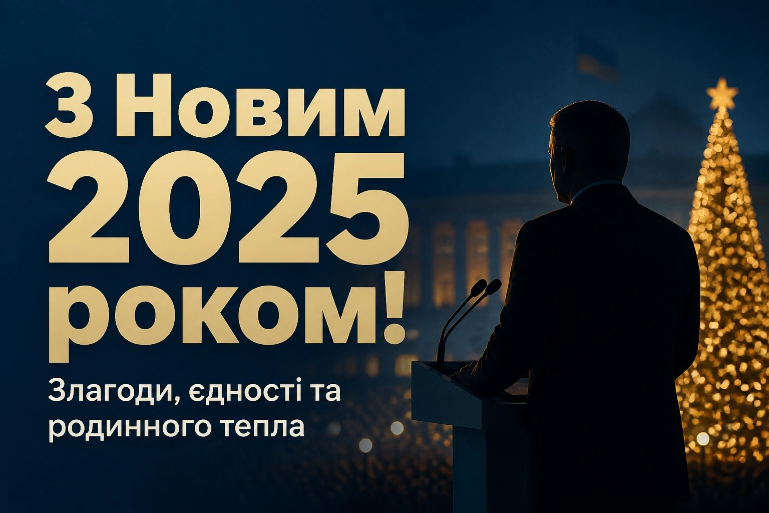 новорічне привітання президента украіни