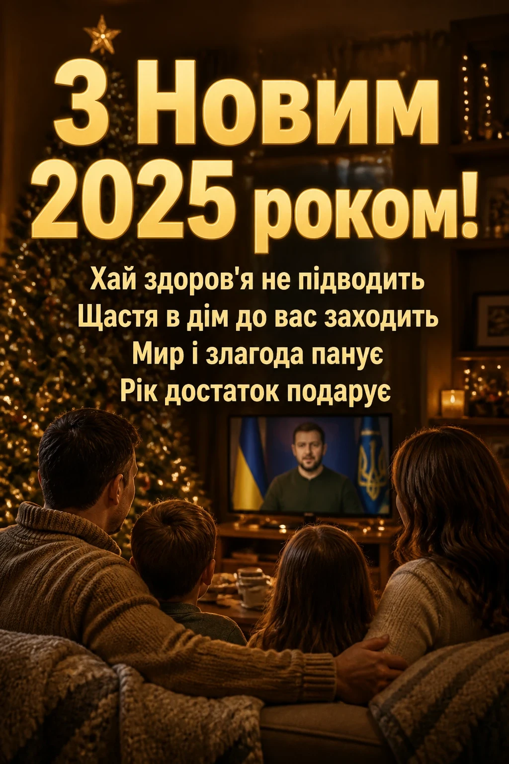 новорічне привітання президента украіни