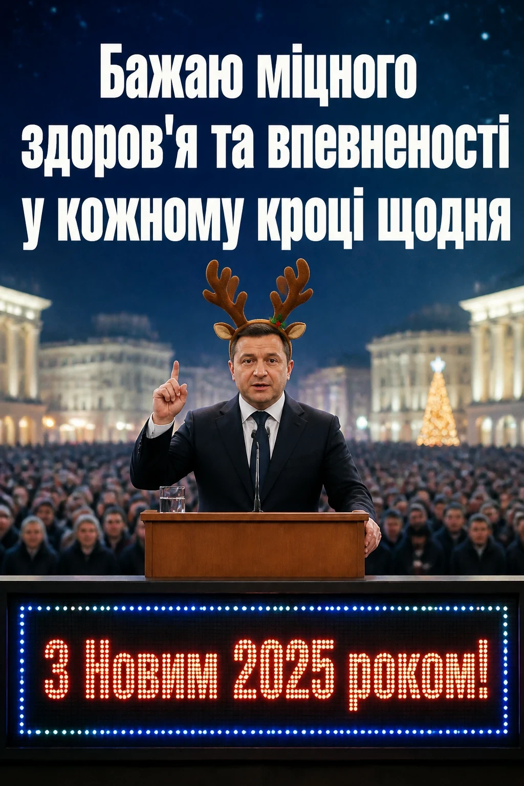 новорічне привітання президента украіни