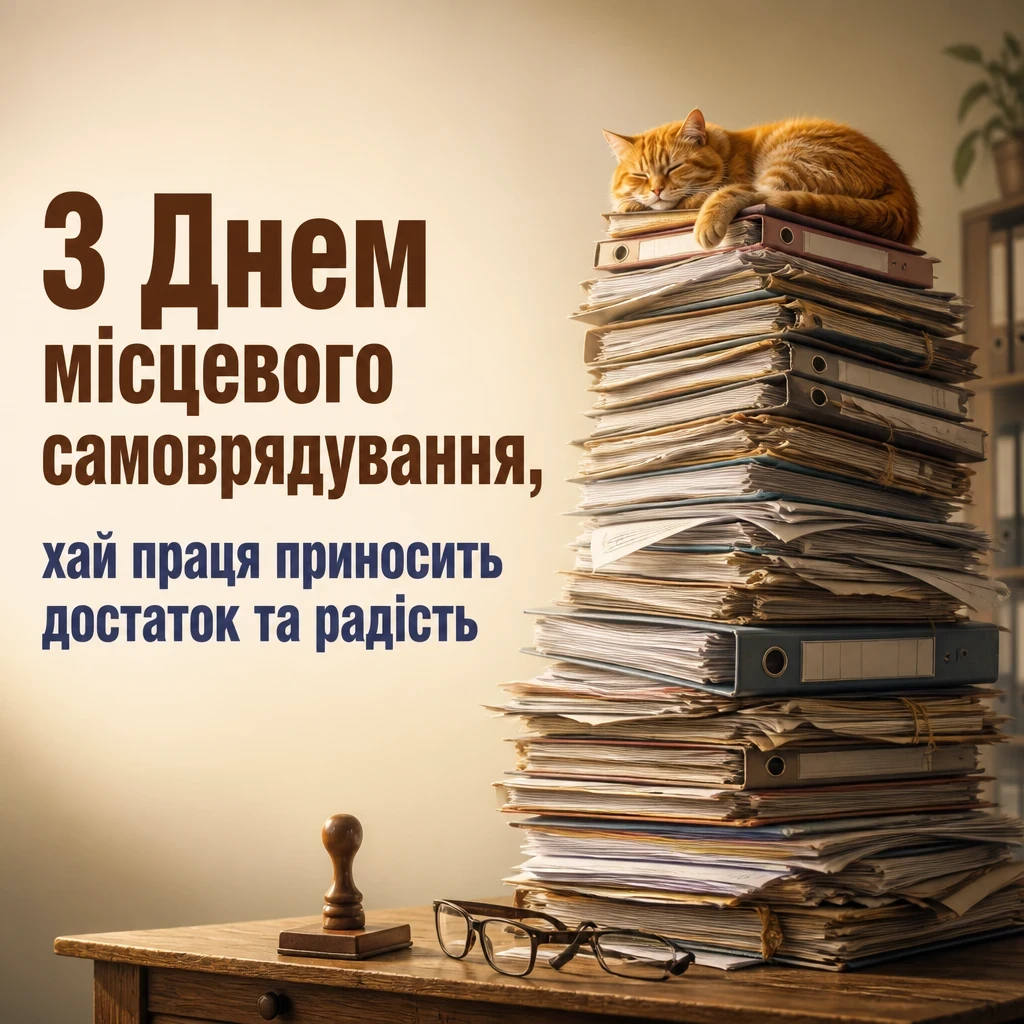 привітання з днем місцевого самоврядування