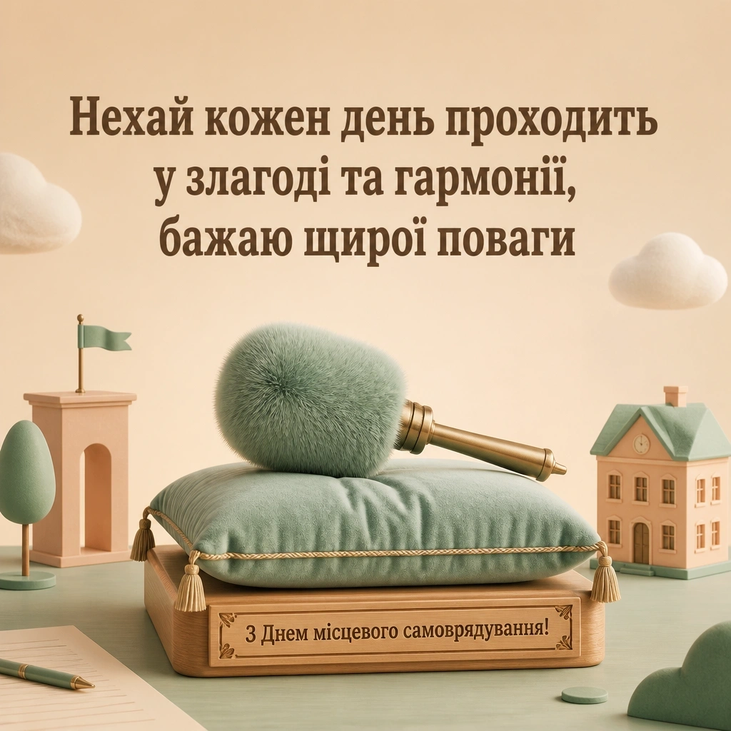 привітання з днем місцевого самоврядування