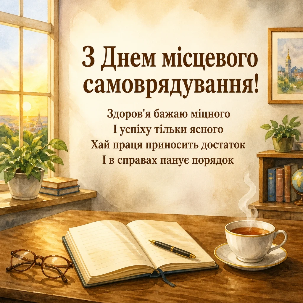 привітання з днем місцевого самоврядування