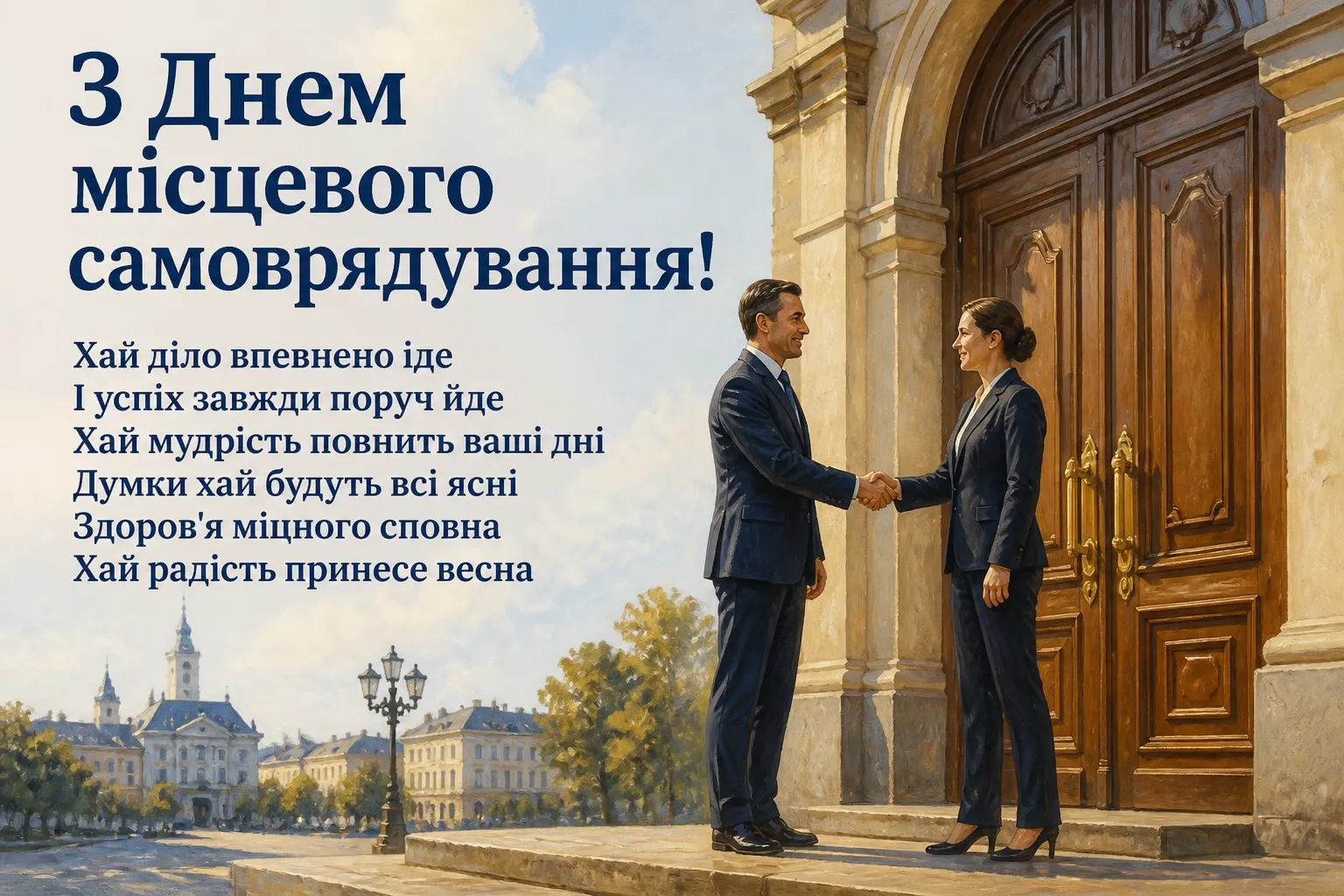 привітання з днем місцевого самоврядування