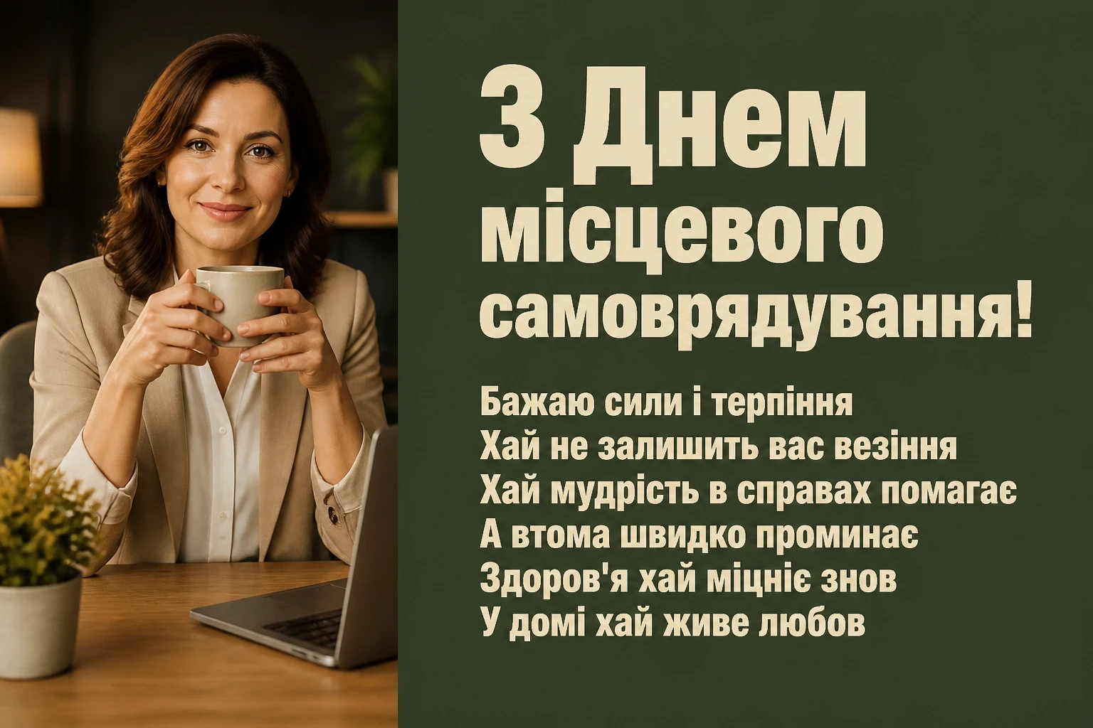 привітання з днем місцевого самоврядування