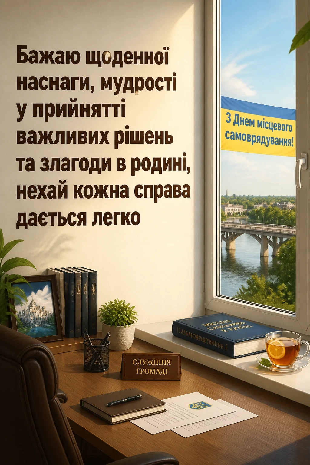 привітання з днем місцевого самоврядування