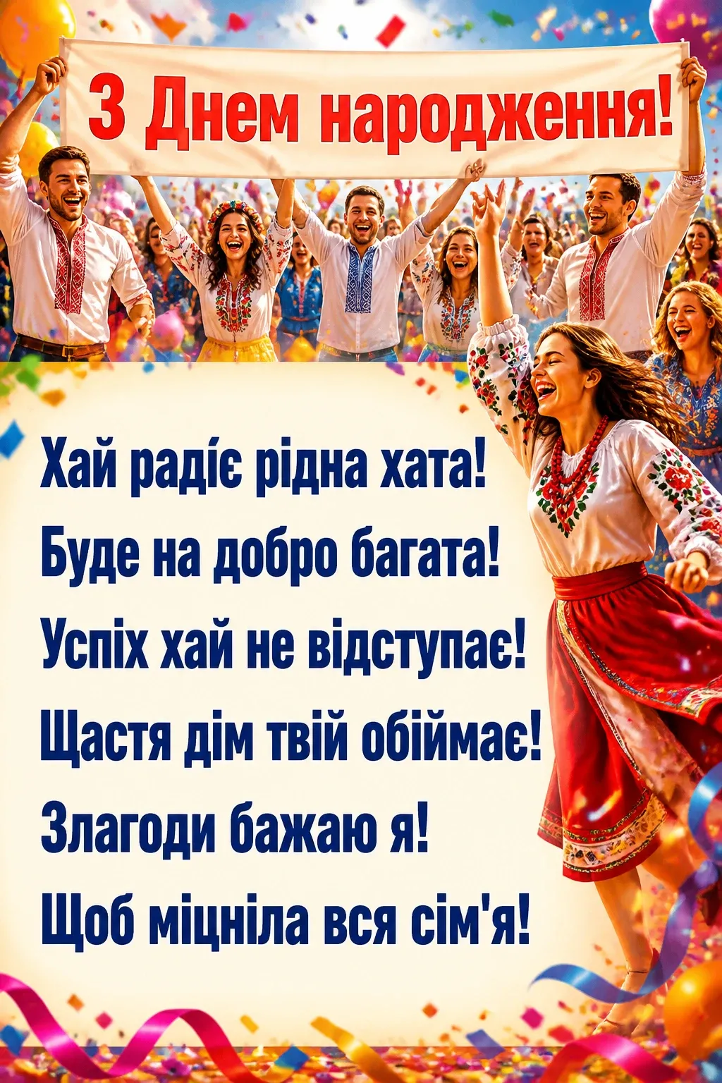 откритки привітання з днем народження откритки привітання з днем народження