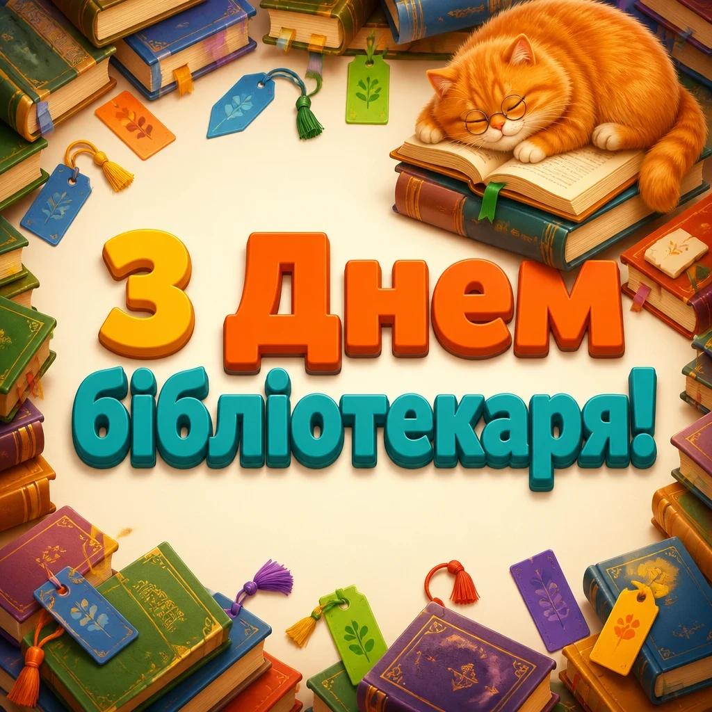 привітання з днем бібліотекаря