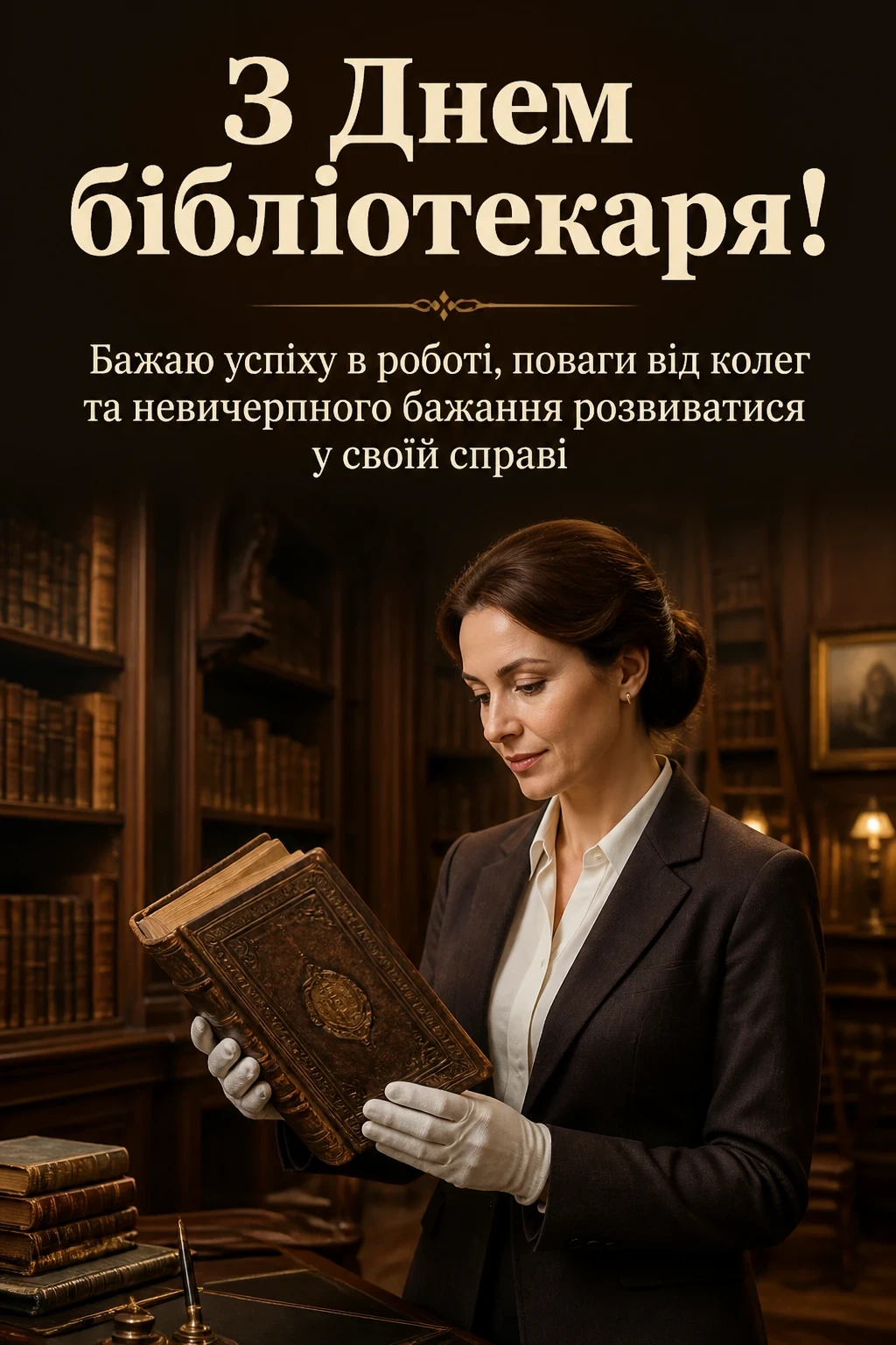 привітання з днем бібліотекаря