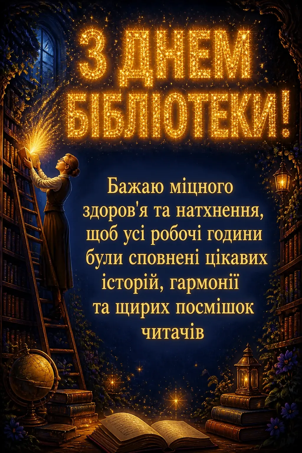 привітання з днем бібліотекаря