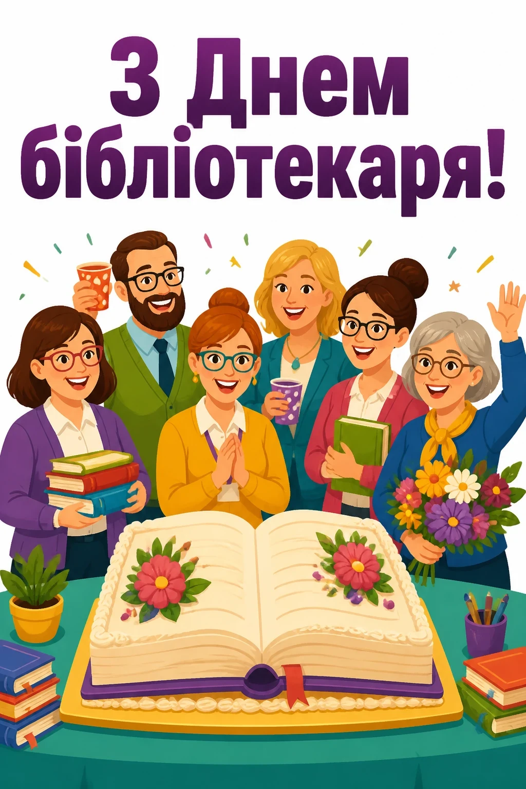 привітання з днем бібліотекаря