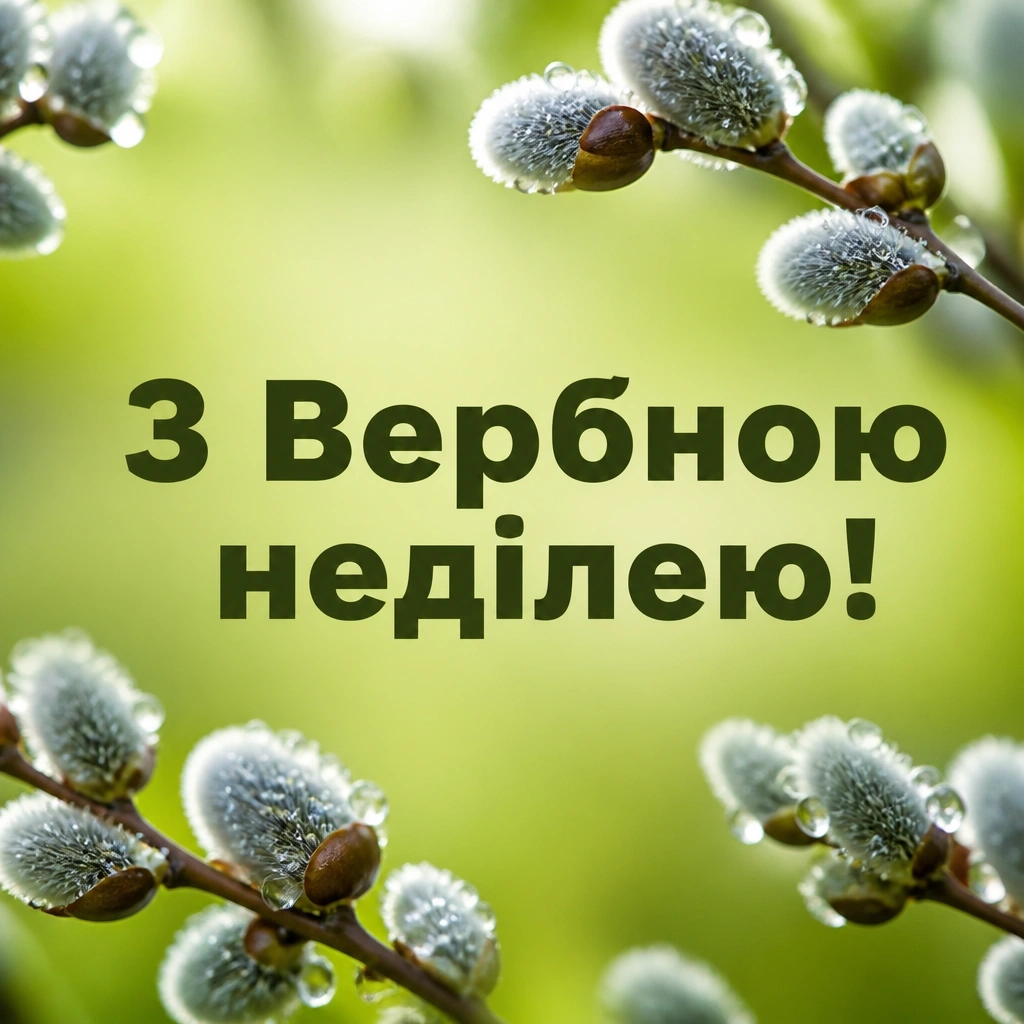 привітання з вербною неділею відкритки привітання з вербною неділею відкритки