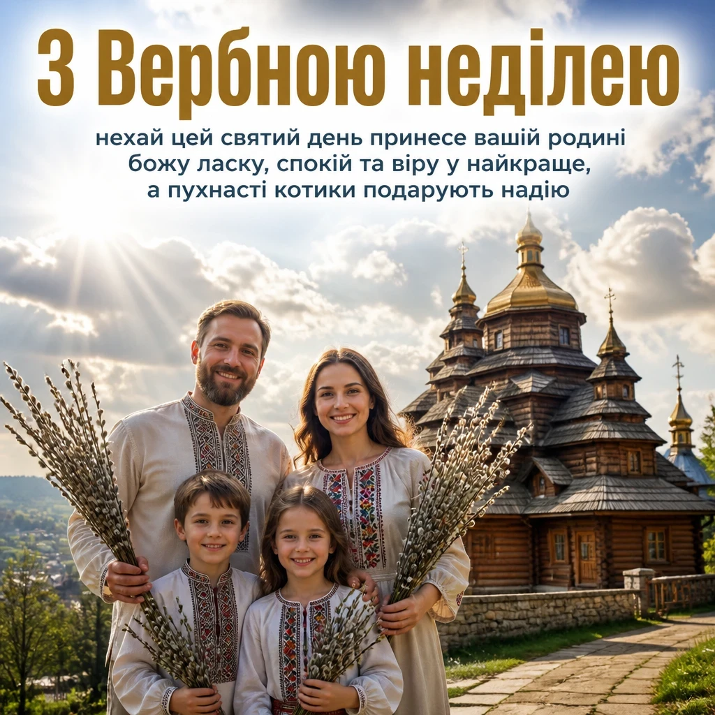 привітання з вербною неділею відкритки привітання з вербною неділею відкритки